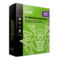 ознакомтесь перед покупкой с Dr.Web Security Space Комплексная защита на 3 года