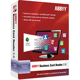 ознакомтесь перед покупкой с ABBYY Business Card Reader 2.0 для Windows