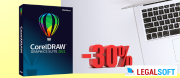 Cкидка 30% на академическую лицензию CorelDRAW Graphics Suite 2021 для студентов и преподавателей Cкидка 30% на академическую лицензию CorelDRAW Graphics Suite 2021 для студентов и преподавателей