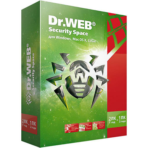 Dr.Web Security Space Комплексная защита на 1 год 2ПК В корзину Dr.Web Security Space Комплексная защита на 1 год 2ПК онлайн